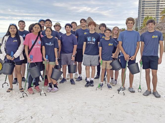 Beach Cleanup After Hurricane Milton